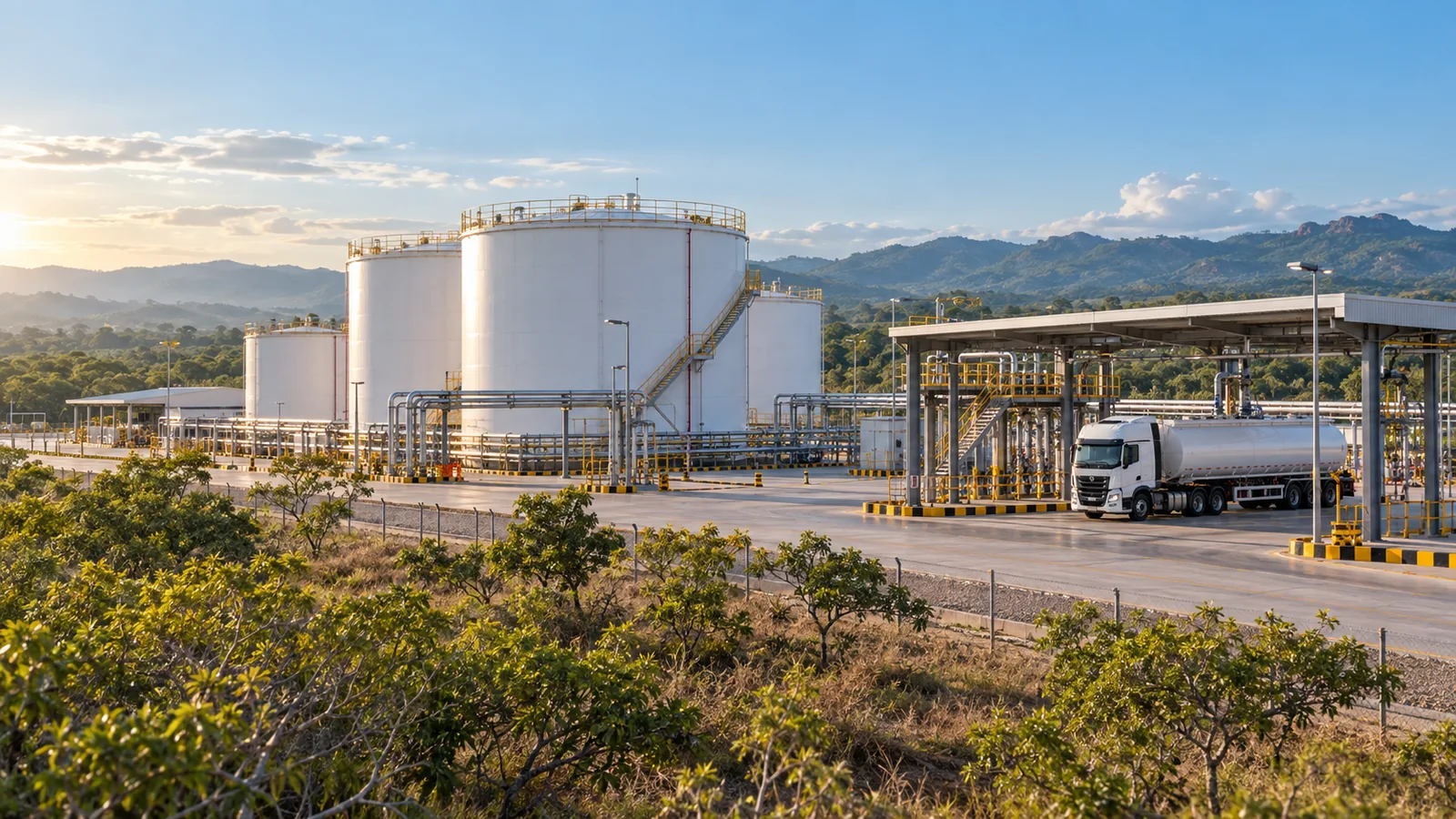 Instalación para la industria energética