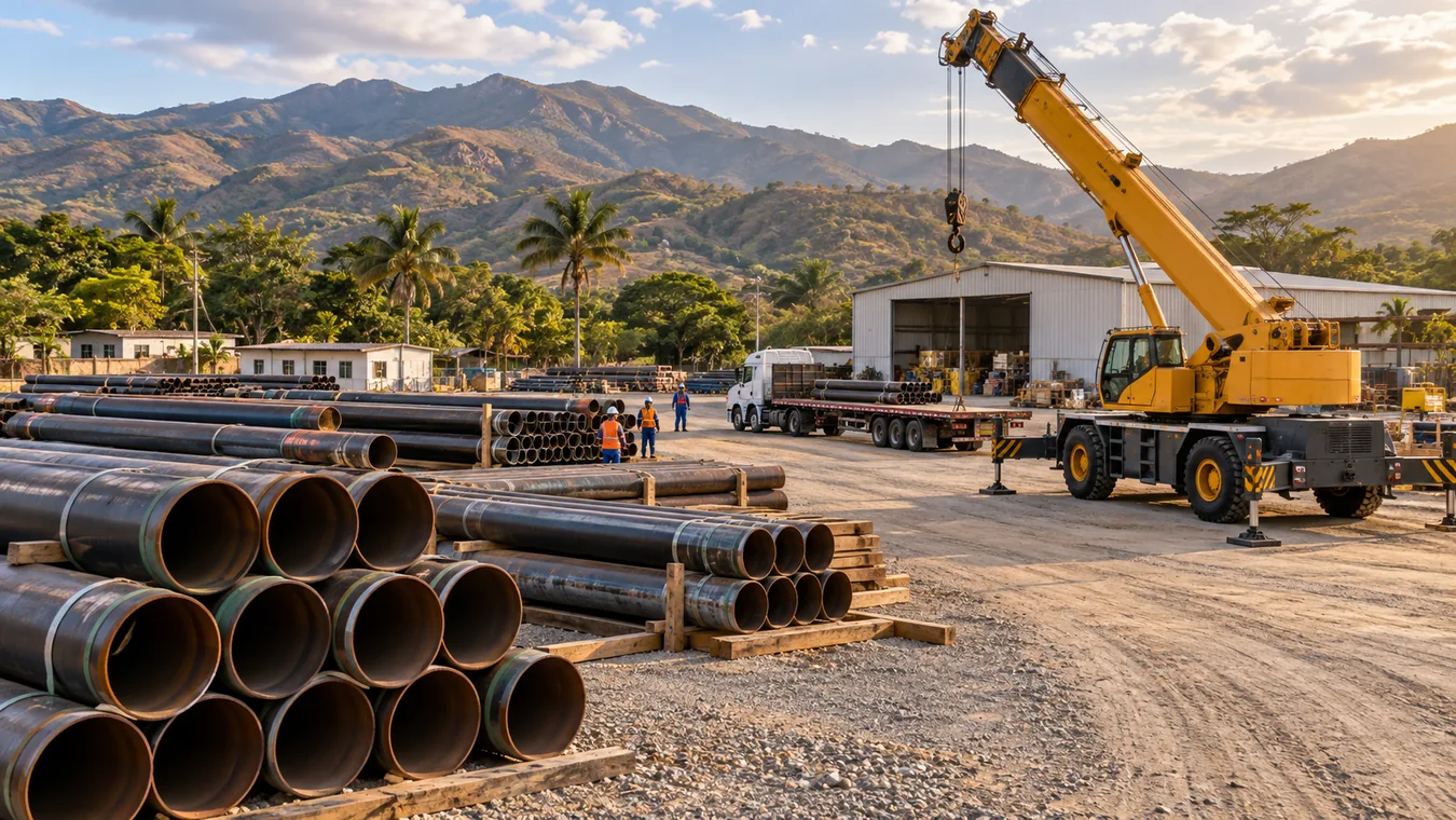 Logística y movimiento de materiales industriales